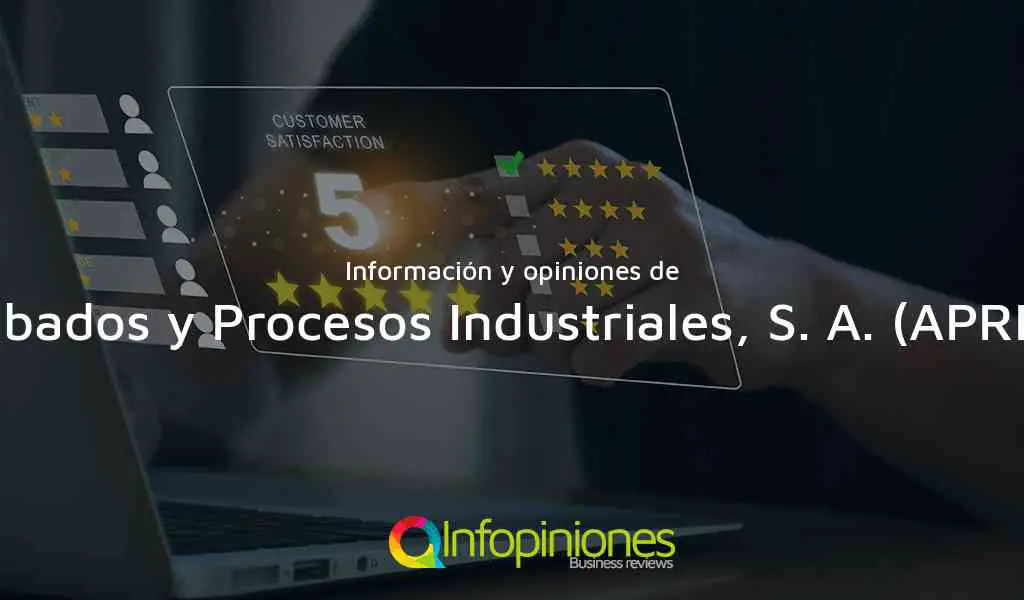 Información y opiniones sobre Acabados y Procesos Industriales, S. A. (APRISA) de Mixco